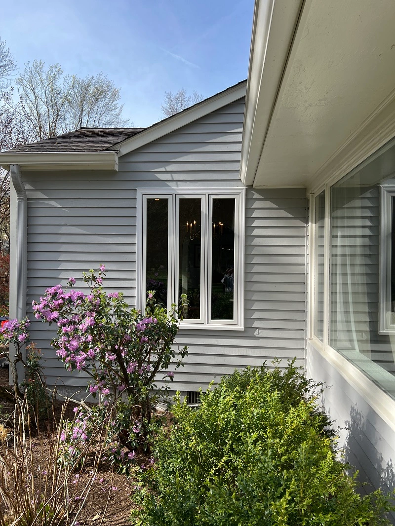 Marvin Elevate casement with Ultrex exterior 